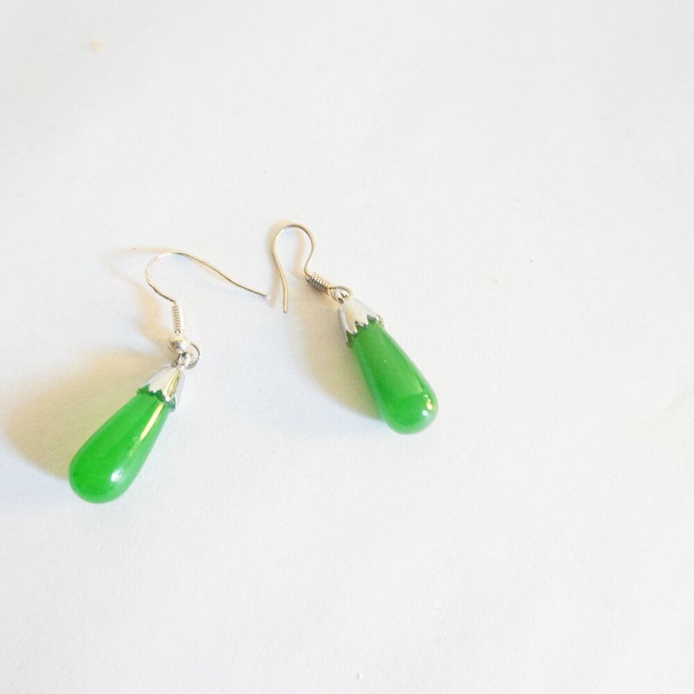 Chinese Jade Earrings